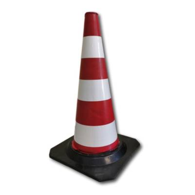 CONO STRADALE IN GOMMA H.51 CM